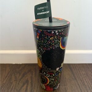 Starbucks x FARM Rio  Borogodo  24 oz cold cup.  Brand new !